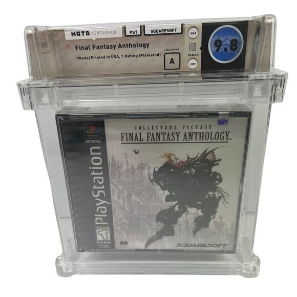 1999 Sony Playstation 1 PS1 Final Fantasy Anthology WATA 9.8 A Game Sealed